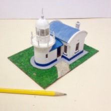Crowdy Head Lighthouse Paper Model